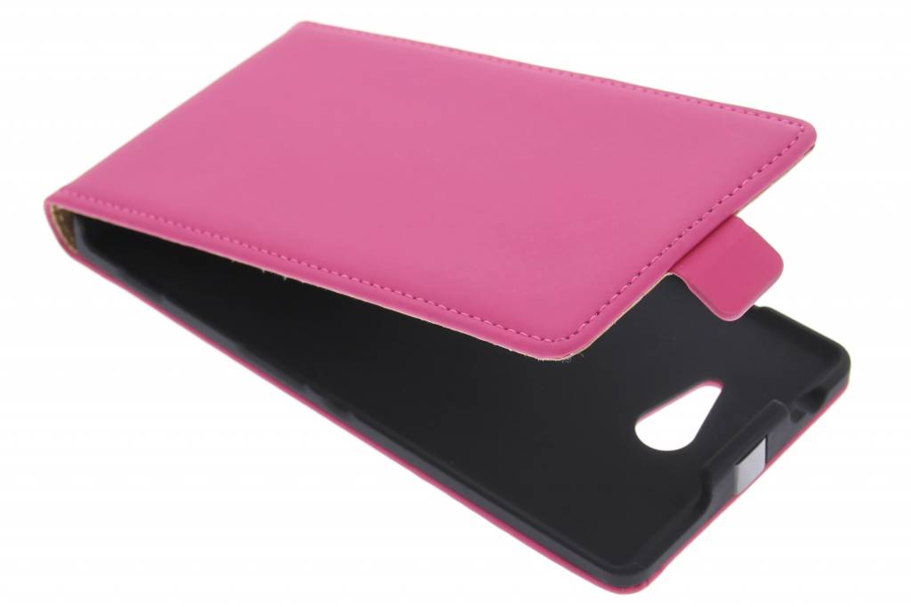 Image of premium flipcase voor de Sony Xperia M2 (Aqua) - Pink