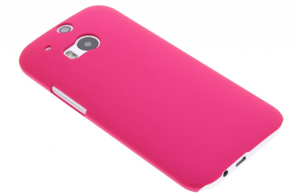 Image of Fuchsia effen hardcase voor de HTC One M8 / M8s