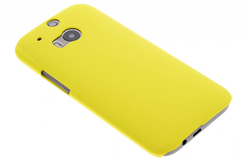 Image of Gele effen hardcase voor de HTC One M8 / M8s