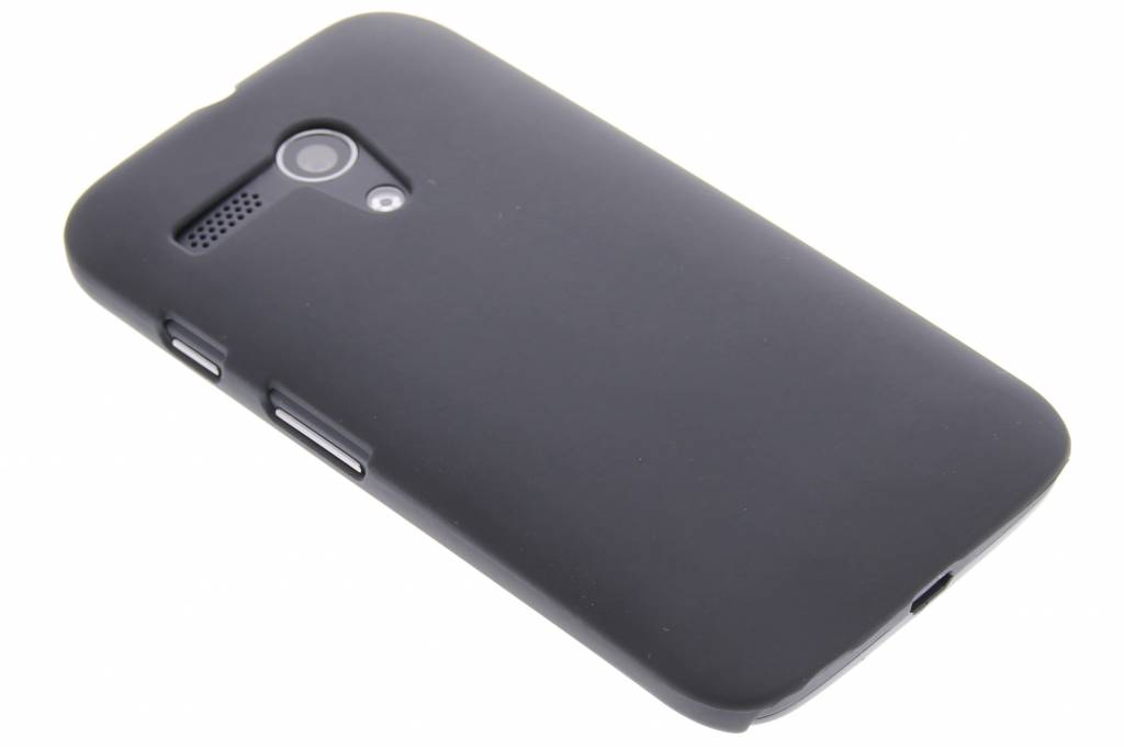 Image of Zwart effen hardcase hoesje voor de Motorola Moto G