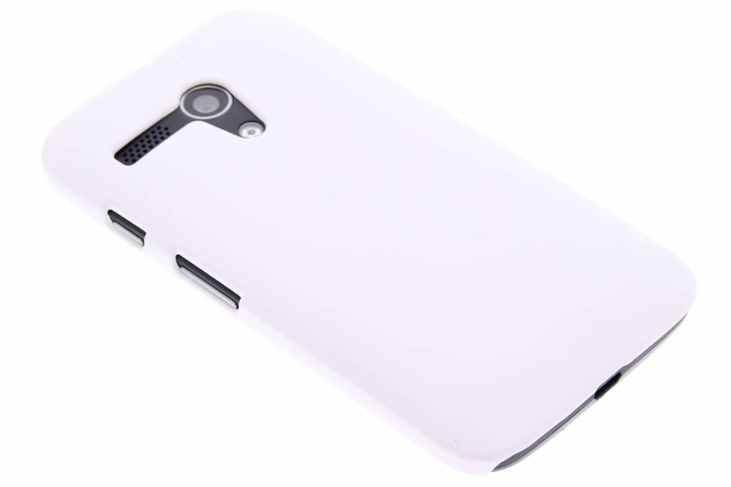 Image of Wit effen hardcase hoesje voor de Motorola Moto G