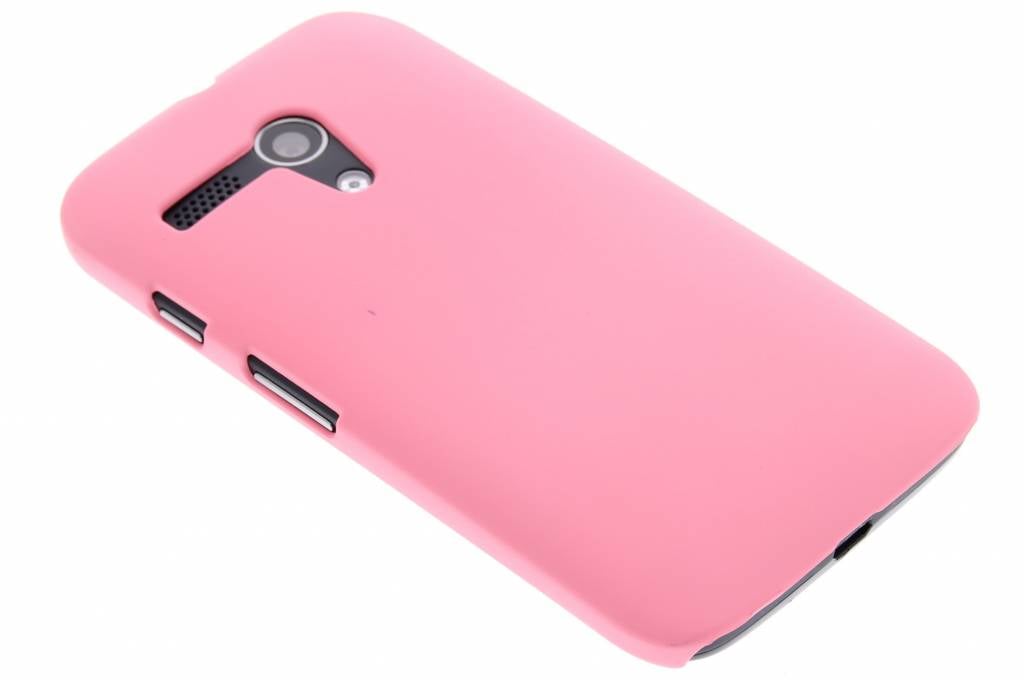 Image of Roze effen hardcase hoesje voor de Motorola Moto G