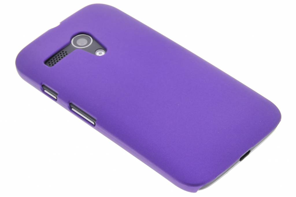 Image of Paars effen hardcase hoesje voor de Motorola Moto G