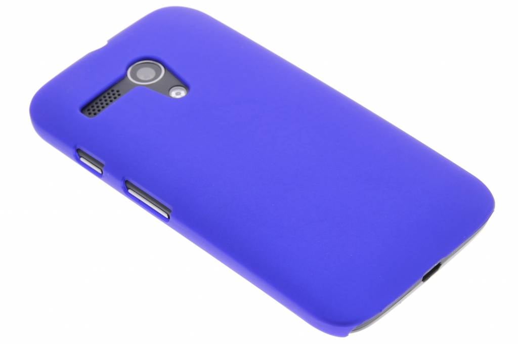 Image of Blauw effen hardcase hoesje voor de Motorola Moto G