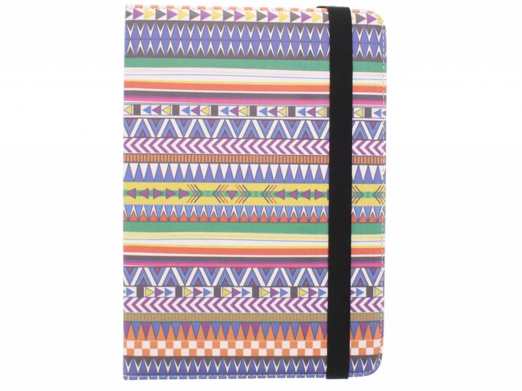 Image of Universele Aztec design tablethoes met standaard voor 8 inch tablets