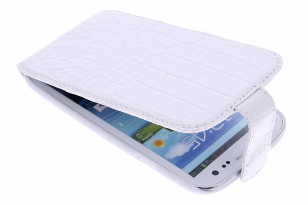 Image of Flip Croco voor de Samsung Galaxy S3 / Neo - White