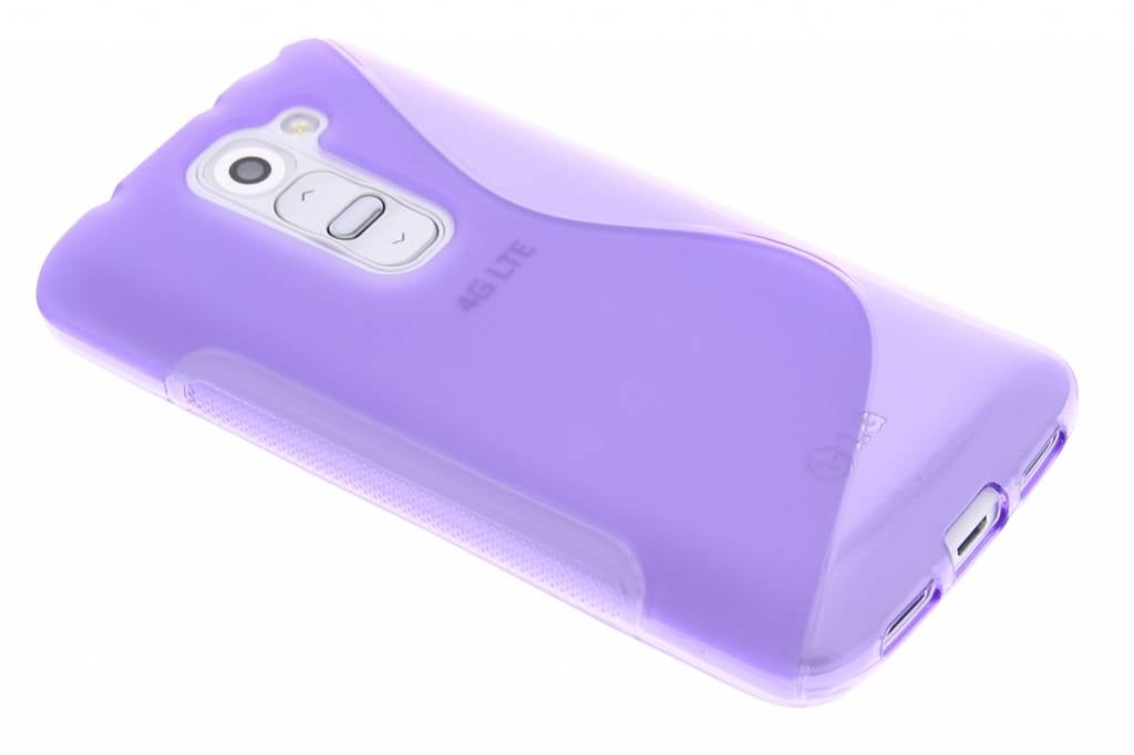 Image of Paars S-line TPU hoesje voor de LG G2 Mini