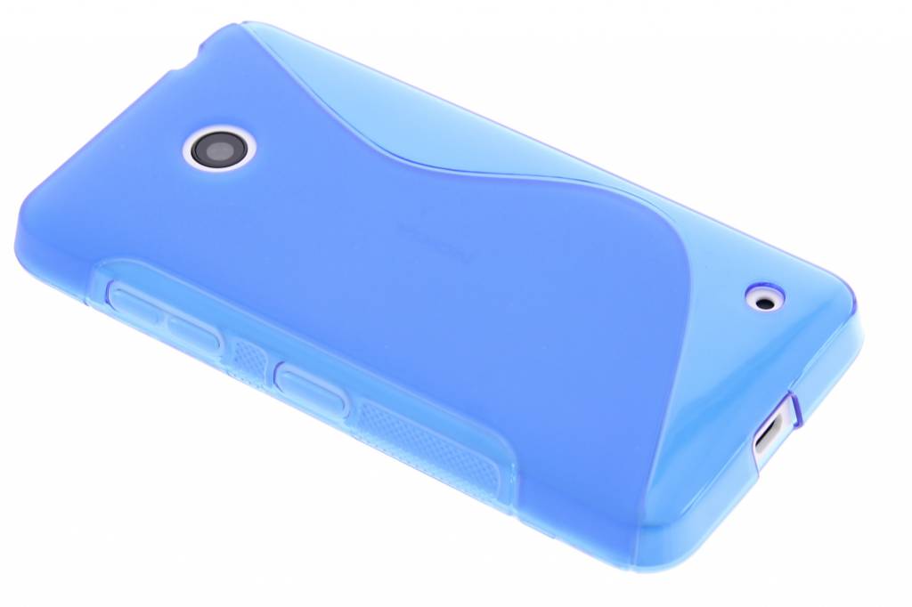 Image of Blauw S-line TPU hoesje voor de Nokia Lumia 630 / 635
