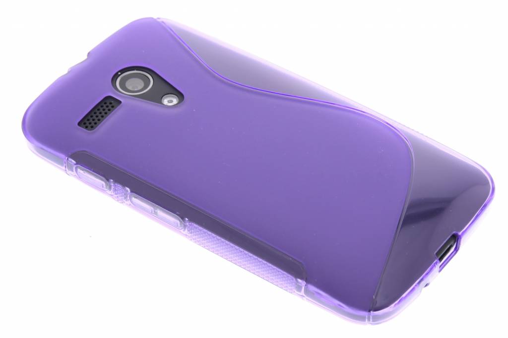 Image of Paars S-line TPU hoesje voor de Motorola Moto G