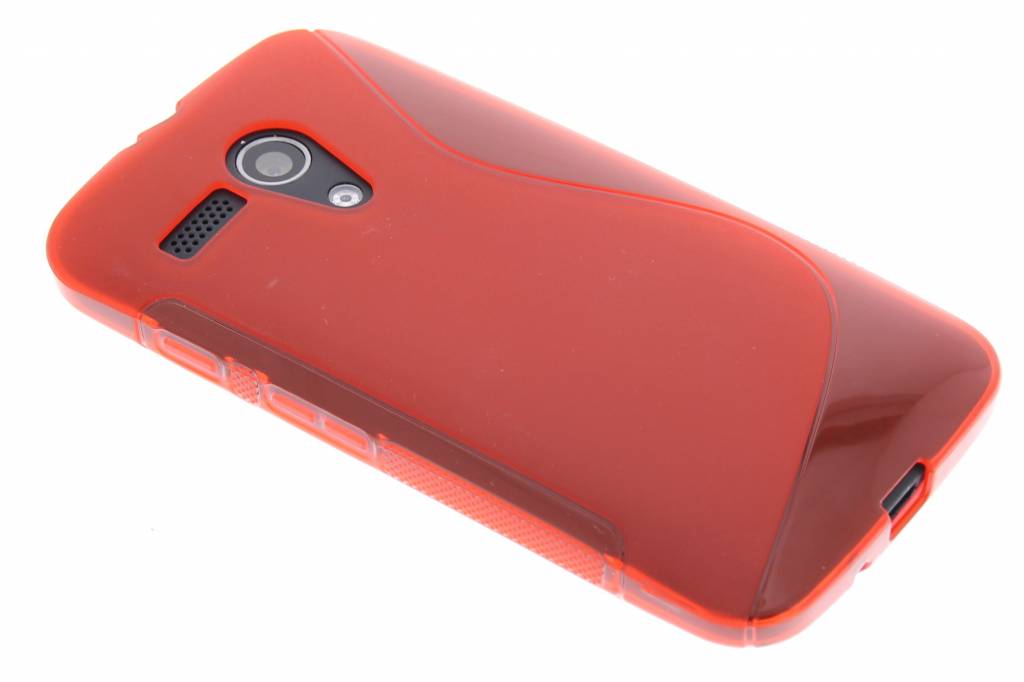 Image of Rood S-line TPU hoesje voor de Motorola Moto G