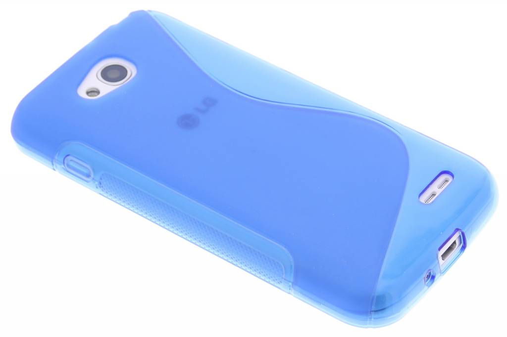 Image of Blauw S-line TPU hoesje voor de LG L90