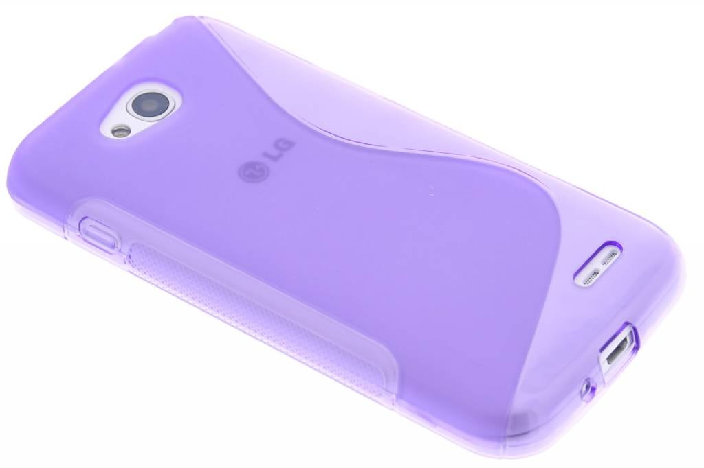 Image of Paars S-line TPU hoesje voor de LG L90