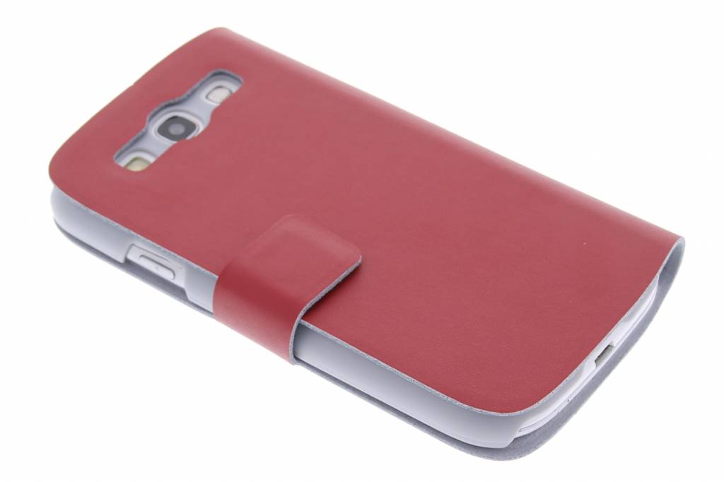 Image of Rode stijlvolle booktype hoes voor de Samsung Galaxy S3 / Neo