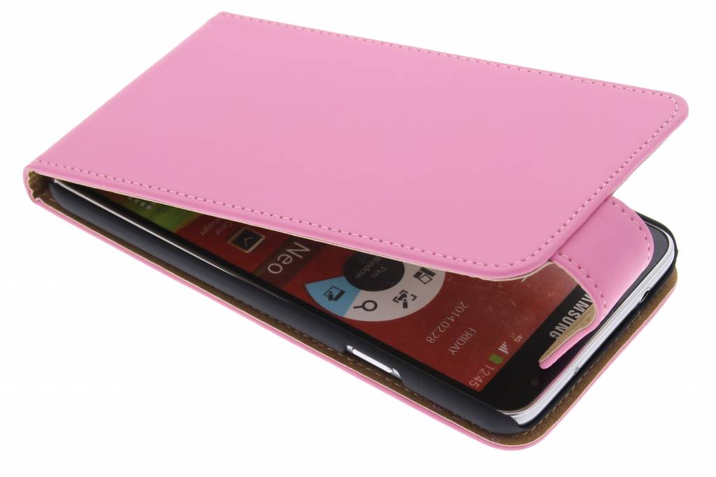 Image of Roze classic flipcase voor de Samsung Galaxy Note 3 Neo