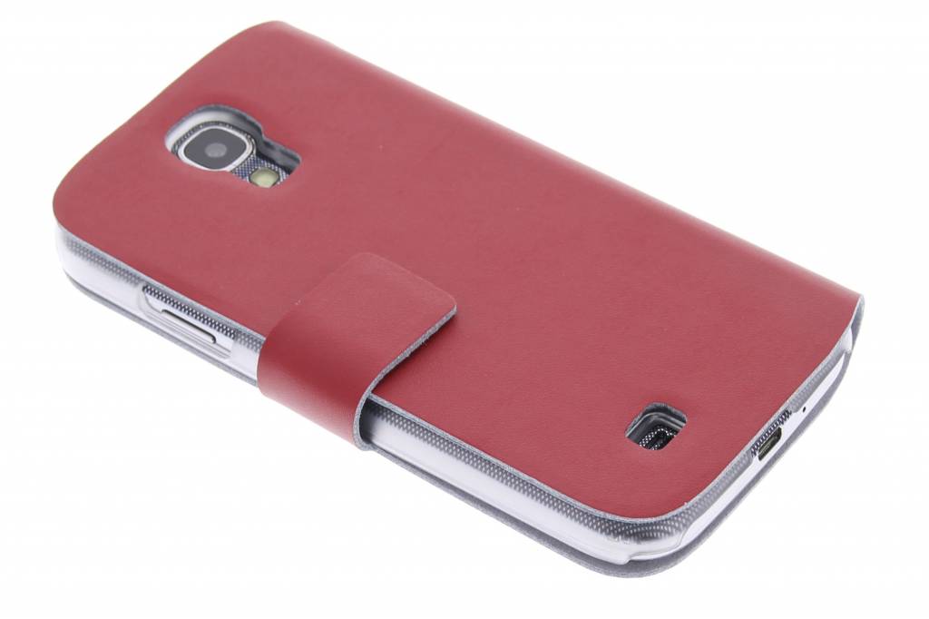 Image of Rode stijlvolle booktype hoes voor de Samsung Galaxy S4