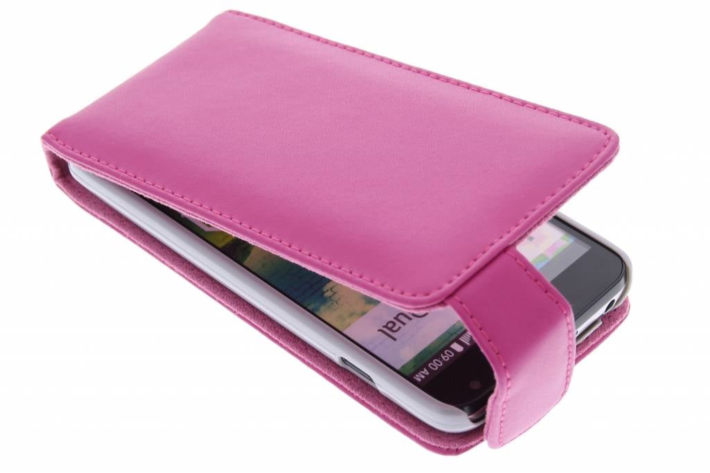 Image of Fuchsia stijlvolle flipcase voor de LG L90