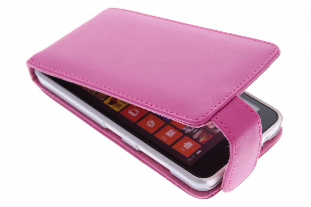 Image of Fuchsia stijlvolle flipcase voor de Nokia Lumia 630 / 635