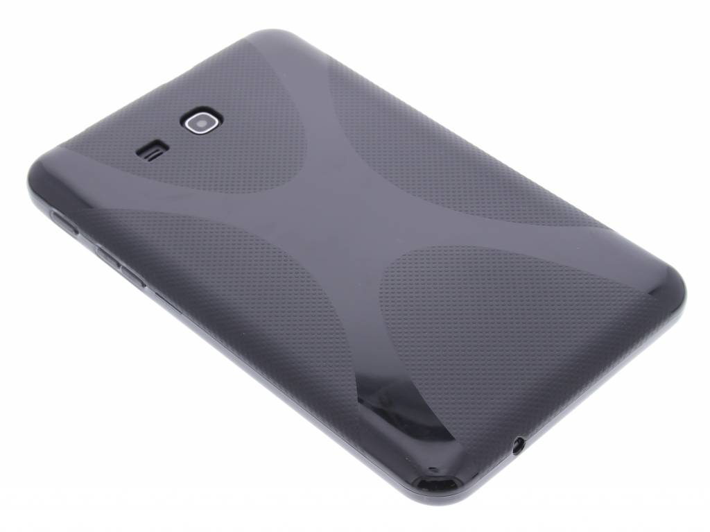 Image of Zwarte X-line TPU tablethoes voor de Samsung Galaxy Tab 3 Lite 7.0