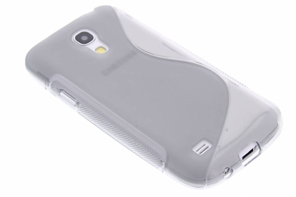 Image of Grijs S-line flexibel TPU hoesje voor de Samsung Galaxy S4 Mini