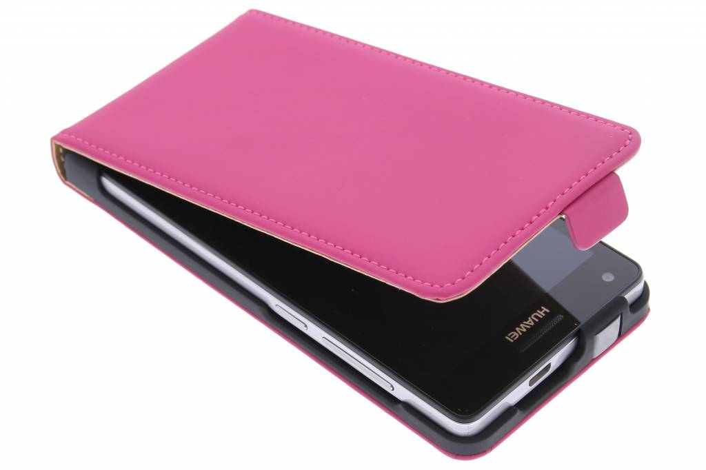 Image of Premium flipcase voor de Huawei Ascend G6 4G - Pink