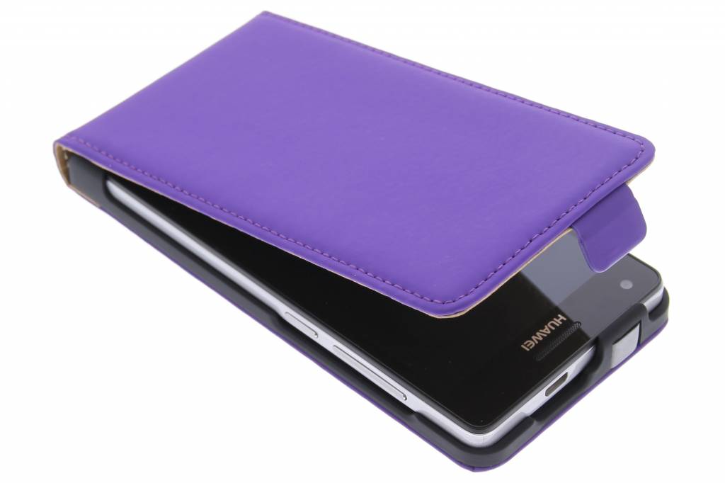 Image of Premium flipcase voor de Huawei Ascend G6 4G - Purple