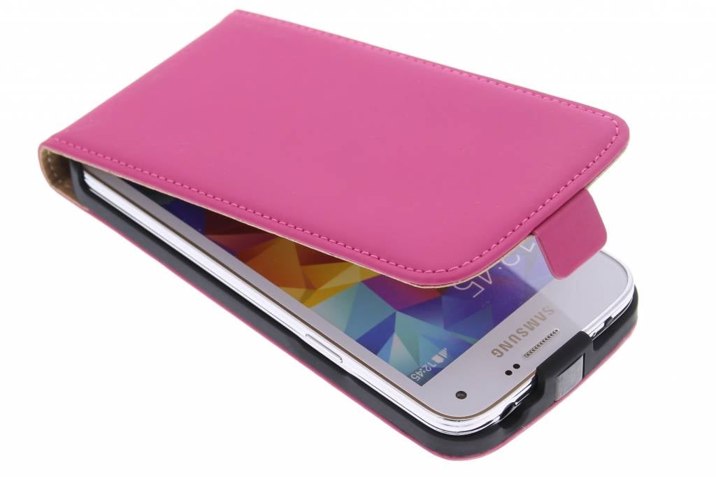 Image of Mobiparts Premium Flip Case Samsung Galaxy S5 Mini Pink