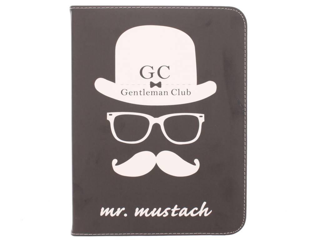 Image of Mr. Mustache design tablethoes voor de Samsung Galaxy Tab 3 10.1