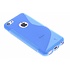 Blauw S-line TPU hoesje voor de iPhone 5c Blauw S-line TPU hoesje voor de iPhone 5c
