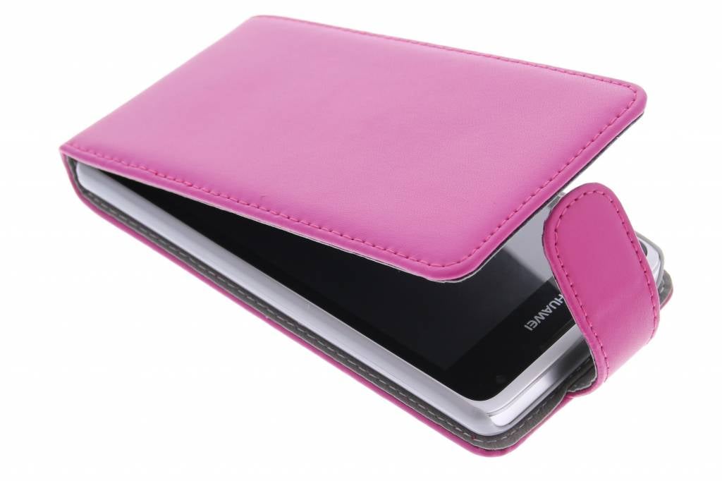 Image of Fuchsia stijlvolle flipcase voor de Huawei Ascend Y530