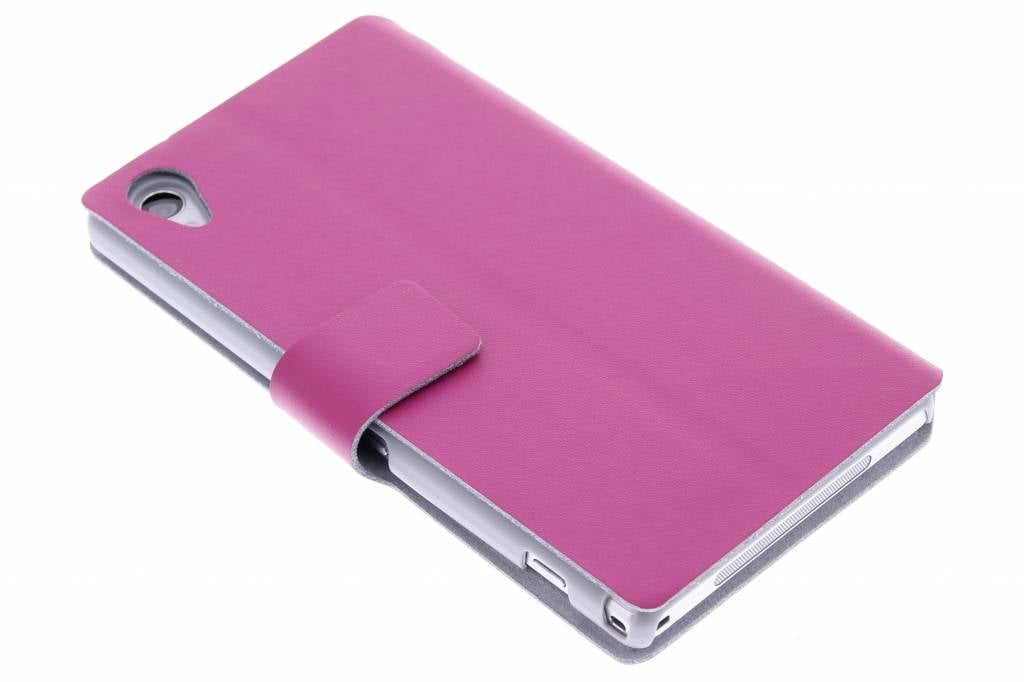 Image of Fuchsia stijlvolle booktype hoes voor de Sony Xperia Z1