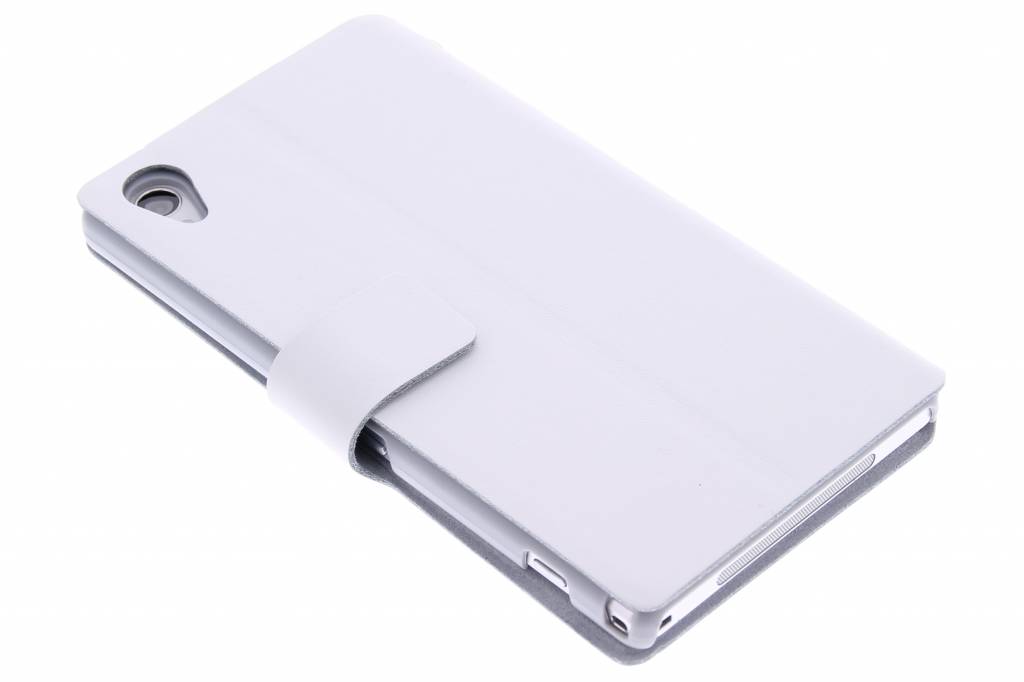 Image of Witte stijlvolle booktype hoes voor de Sony Xperia Z1