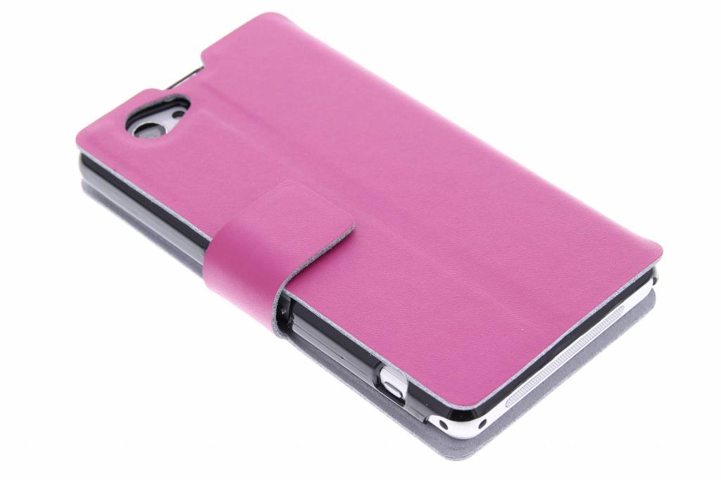 Image of Fuchsia stijlvolle booktype voor de Sony Xperia Z1 Compact