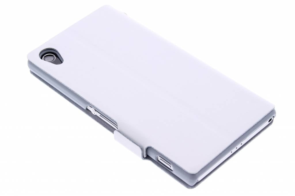 Image of Witte luxe booktype hoes voor de Sony Xperia Z2