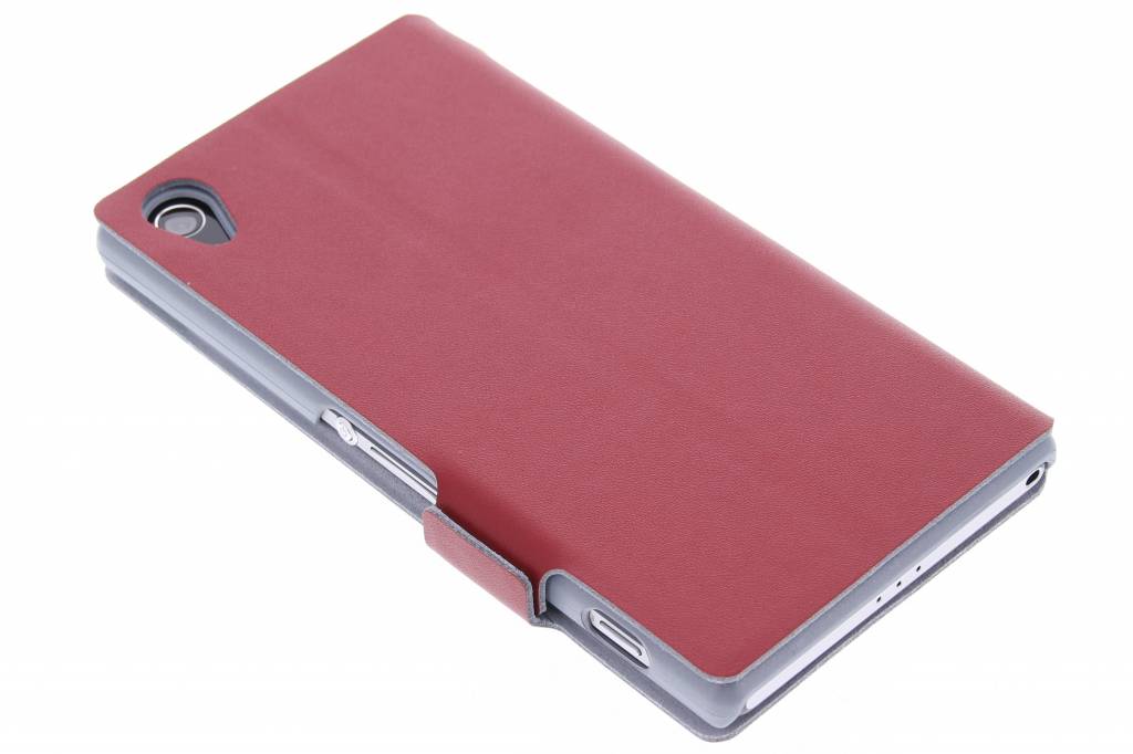 Image of Rode luxe booktype hoes voor de Sony Xperia Z2