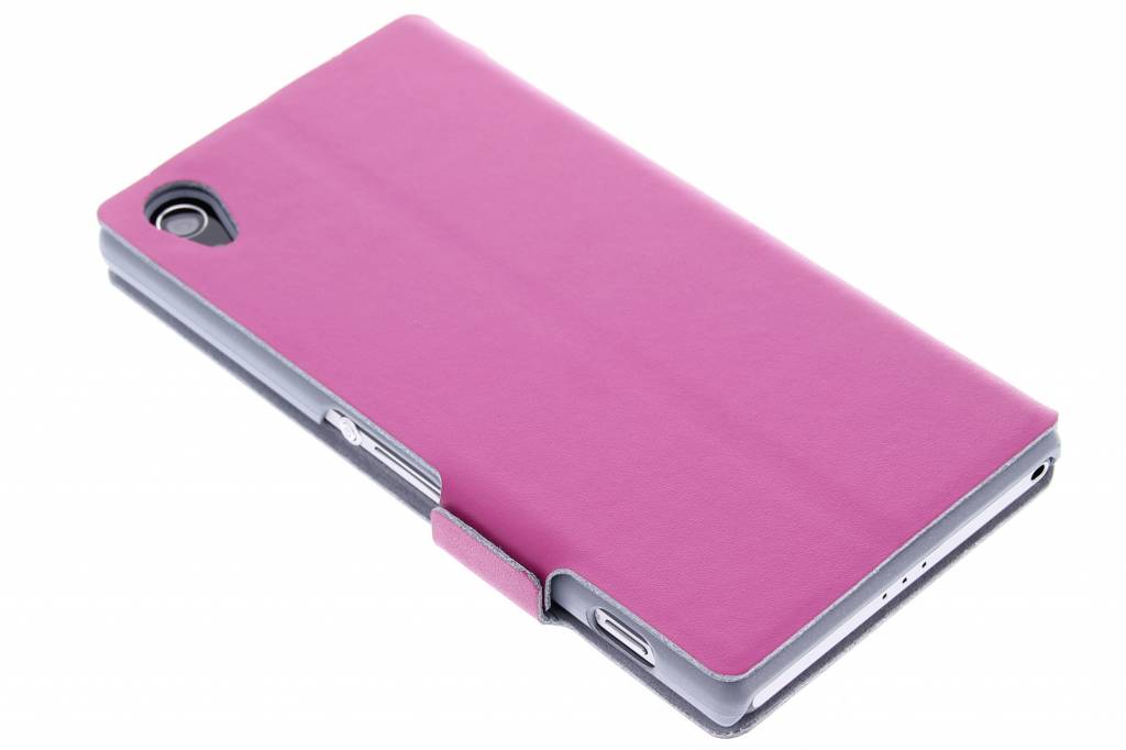 Image of Fuchsia luxe booktype hoes voor de Sony Xperia Z2