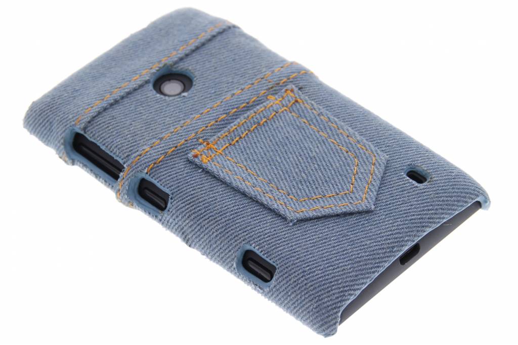 Image of Denim jeans hardcase hoesje voor de Nokia Lumia 520