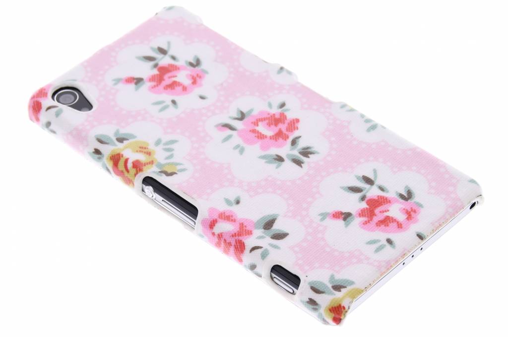 Image of Roze bloemen design hardcase hoesje voor de Sony Xperia Z2