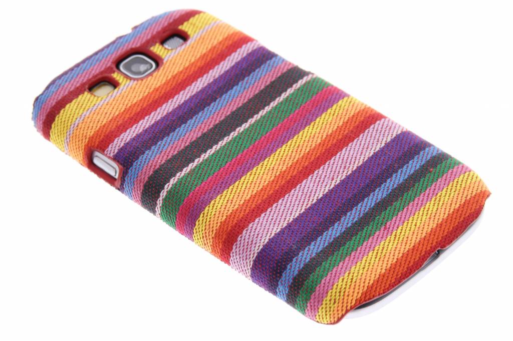 Image of Katoenen hardcase hoesje voor de Samsung Galaxy S3 / Neo