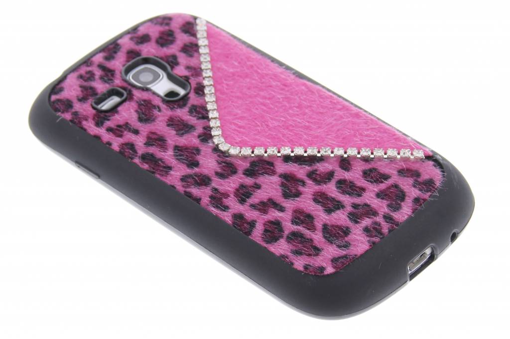 Image of Luxe luipaard design TPU siliconen hoesje voor de Samsung Galaxy S3 mini