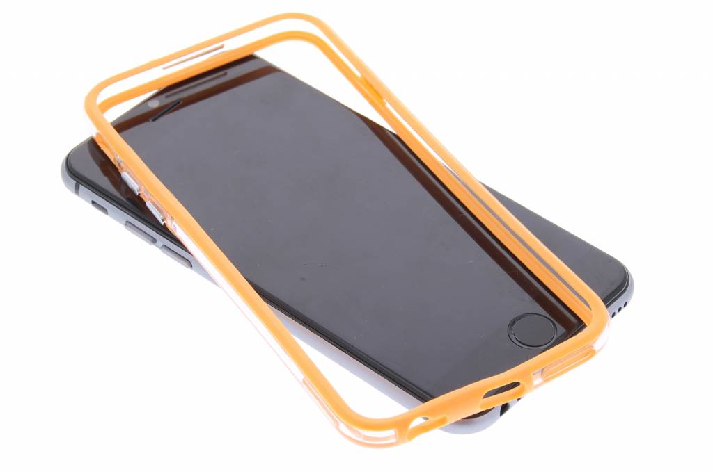 Image of Oranje transparante bumper voor de iPhone 6 / 6s