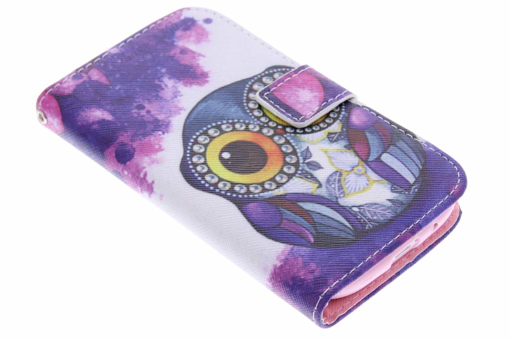 Image of Uil design TPU booktype hoes voor de Samsung Galaxy S3 / Neo