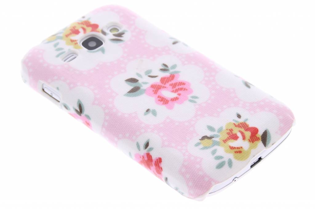 Image of Roze bloemen design hardcase hoesje voor de Samsung Galaxy Ace 3