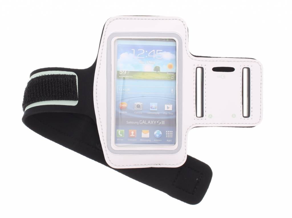 Image of Witte sportarmband voor de Samsung Galaxy S3 en s4