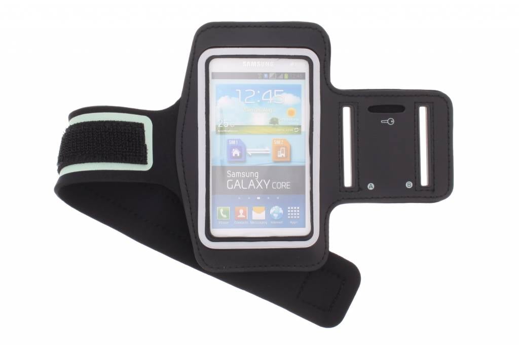 Image of Zwarte sportarmband voor de Samsung Galaxy Core