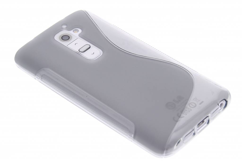 Image of Grijs S-line TPU siliconen hoesje voor de LG G2