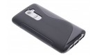 Zwart S-line TPU hoesje LG G2 Zwart S-line TPU hoesje LG G2