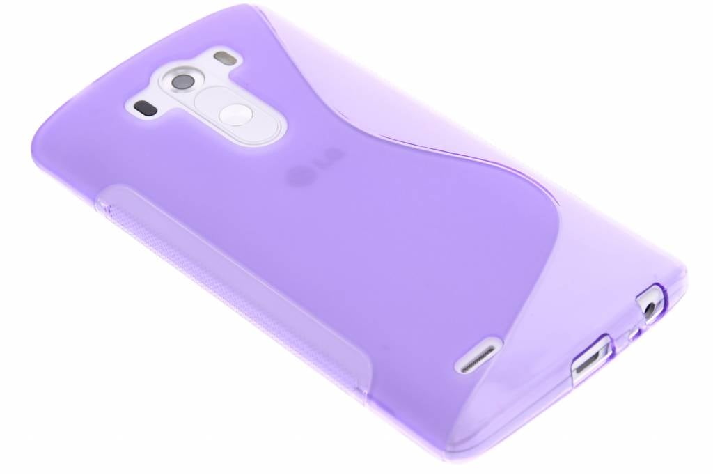 Image of Paars S-line TPU hoesje voor de LG G3