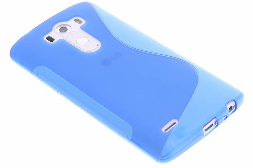 Image of Blauw S-line TPU hoesje voor de LG G3