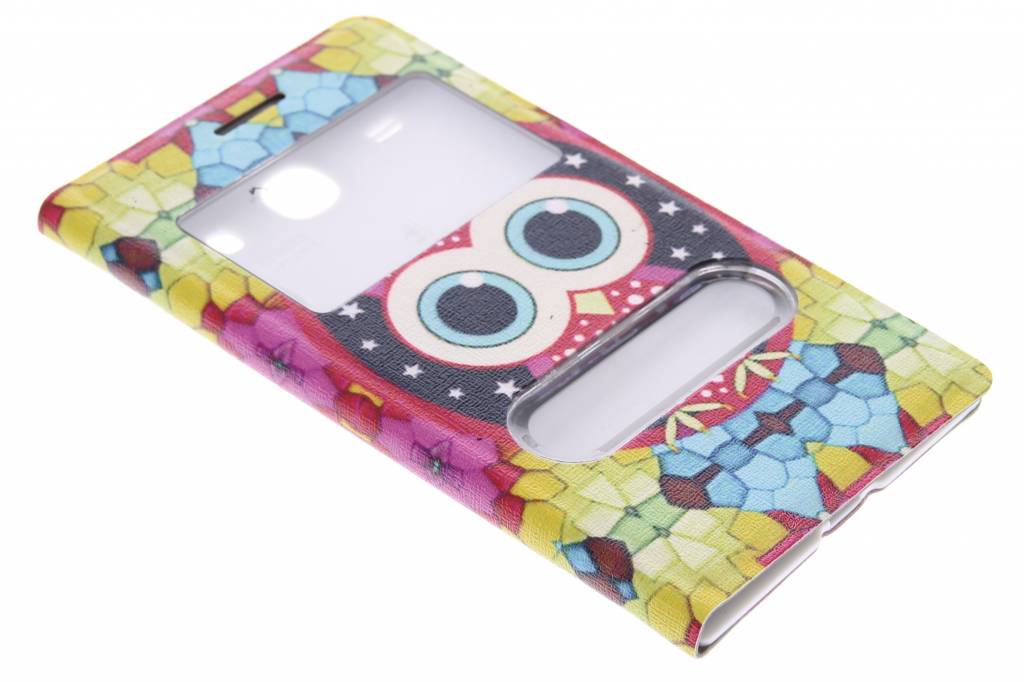 Image of Uil design flipcover voor de Samsung Galaxy Core