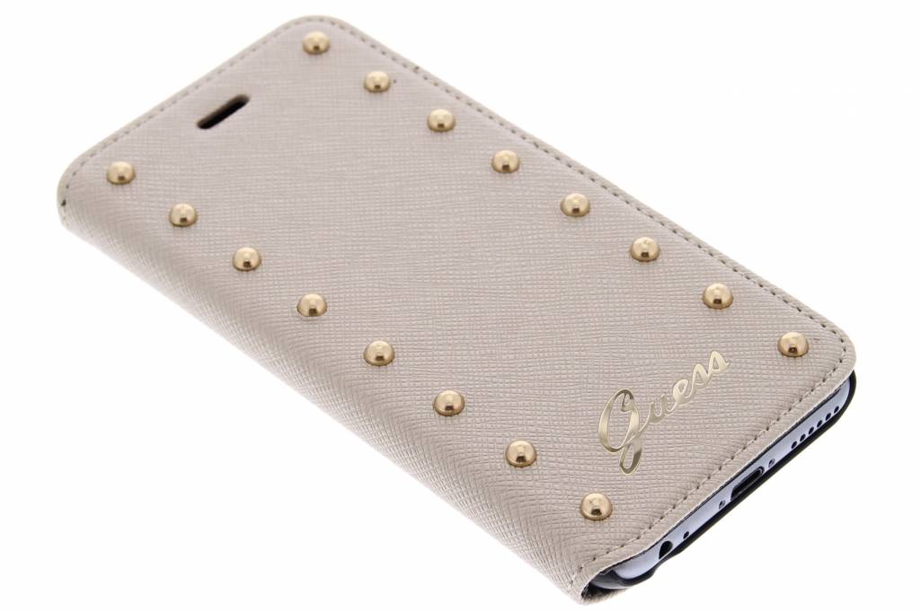 Image of Guess Studded Bookcover iPhone 6s Beige
